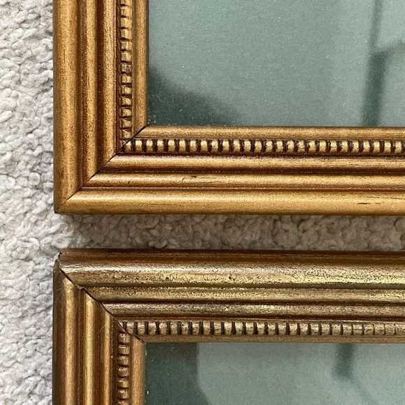 2 Framed Matted Vintage Floral Flower Botanical Bouquet Prints Litho Robert Furb - Picture 9 of 14